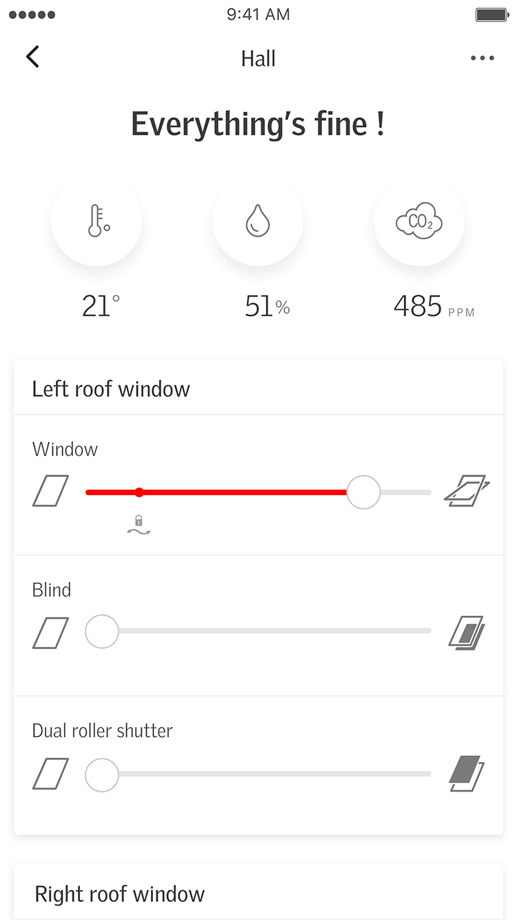 Application Velux Active