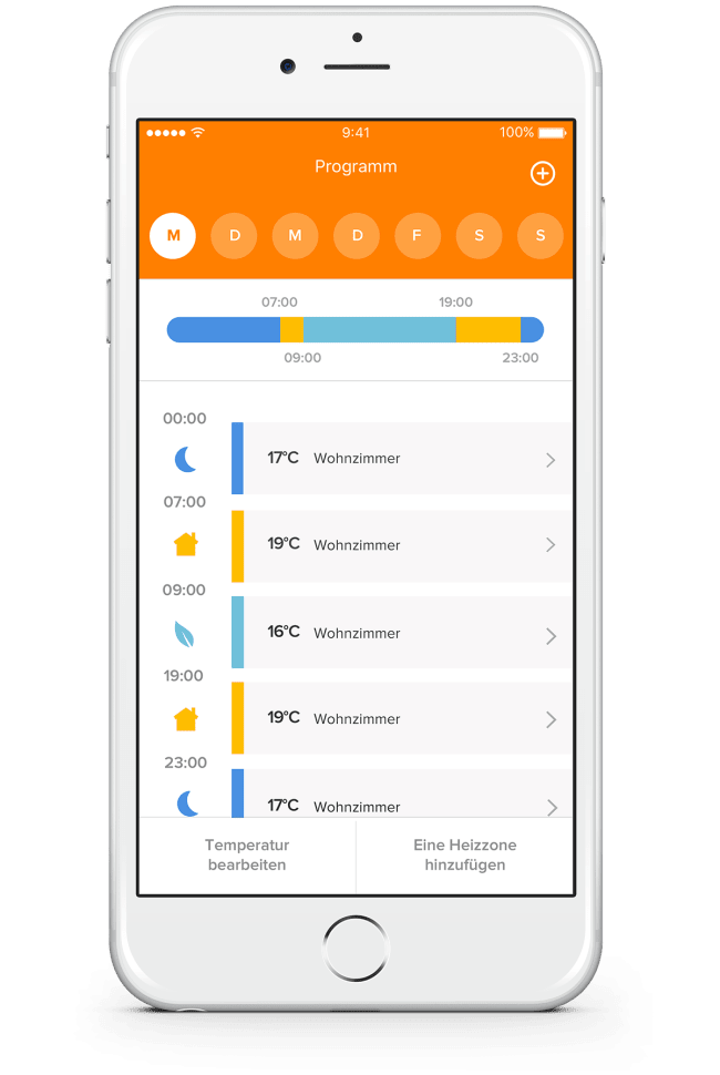 Schedule application energy