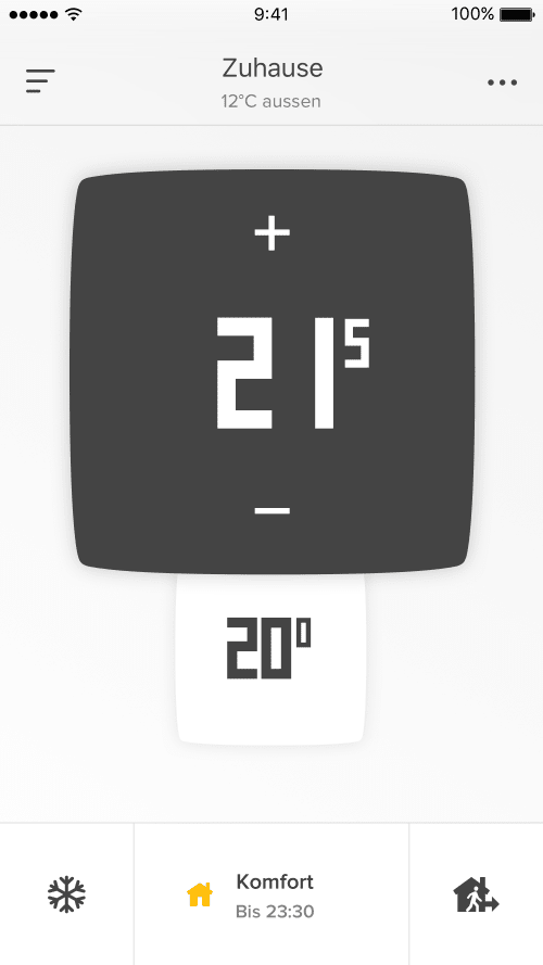 Application Energy with Thermostat