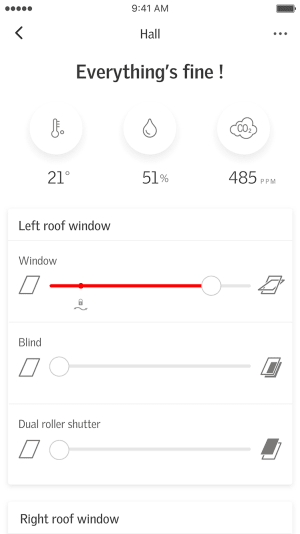 Application Velux Active