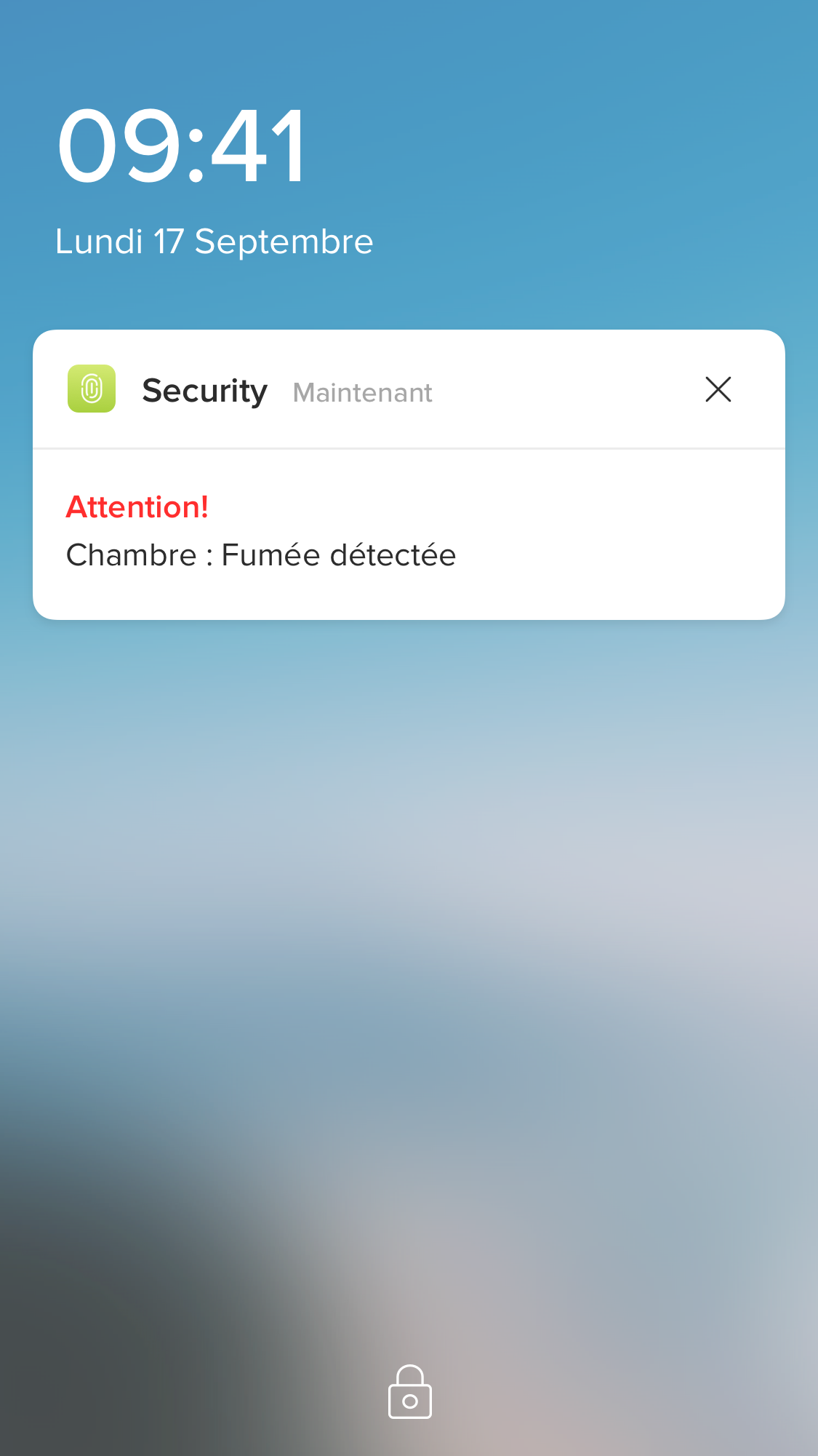 Application Smoke Alarm