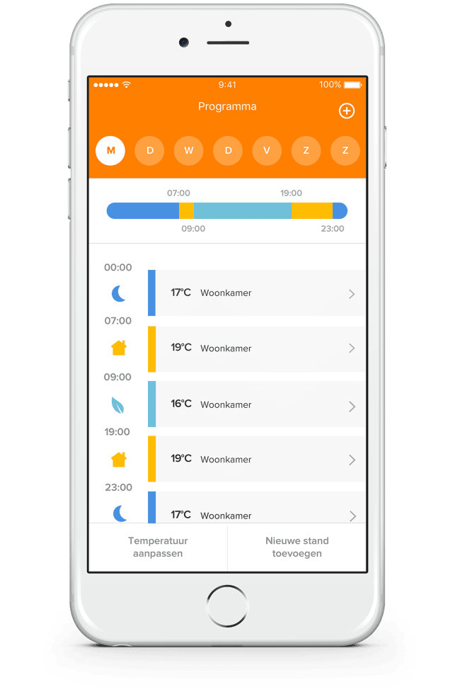 Schedule application energy