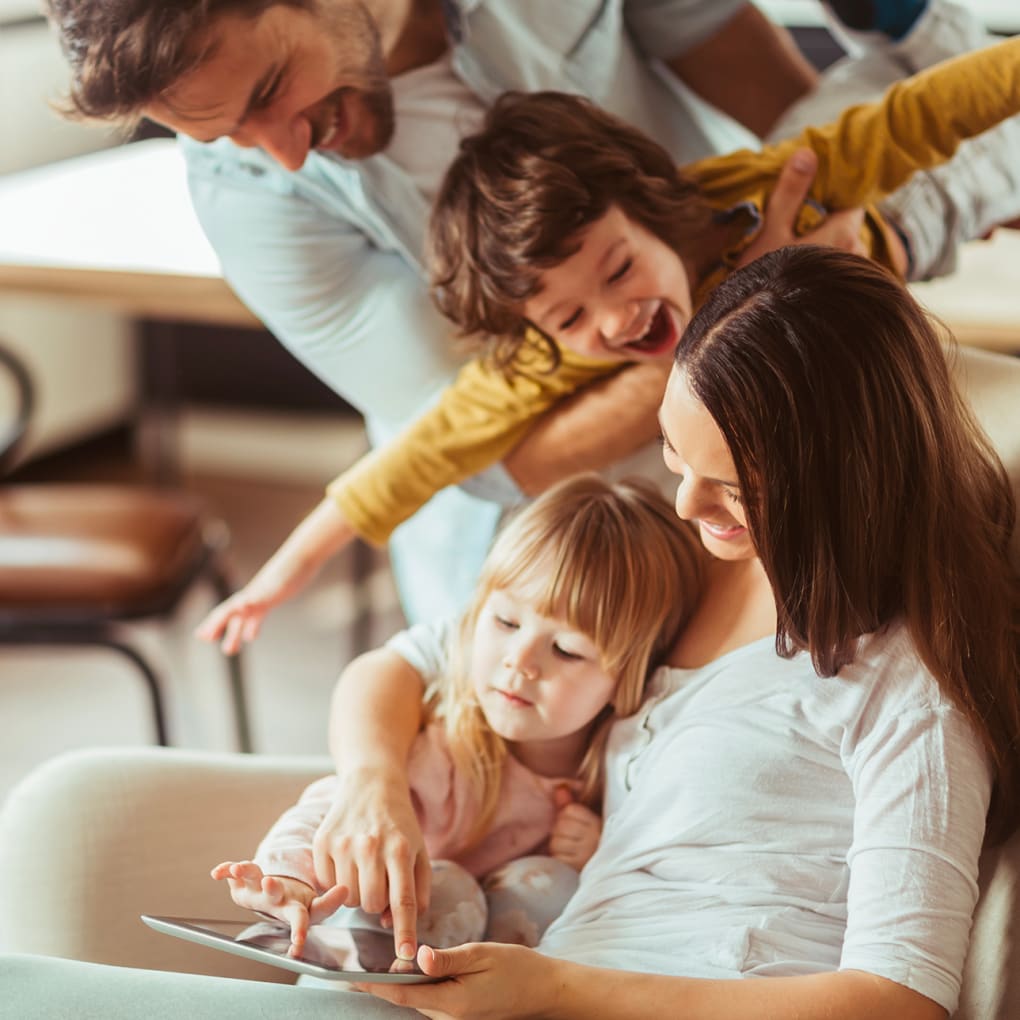 Happy family