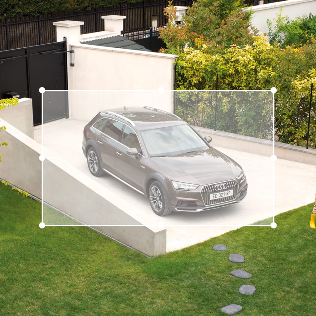 Outdoor camera smartzone